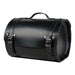 Ledrie, motorcycle suitcase. Black leather, 32 liter.