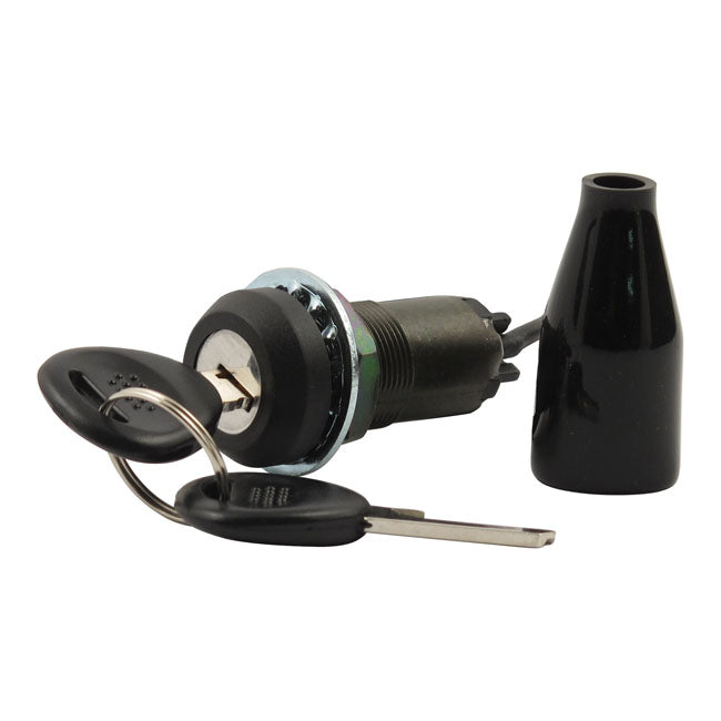 Universal ignition switch 'thin', 2-way on/off.