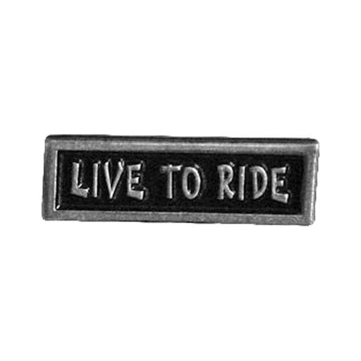 Live To Ride pinssi.