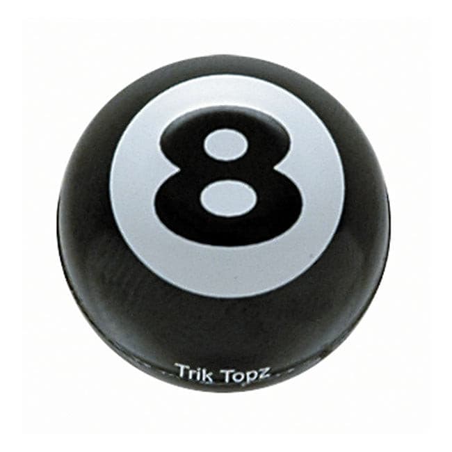 Trik Topz, Eight Ball valve caps. Black.