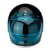 Biltwell Anti-Fog bubble shield blue.