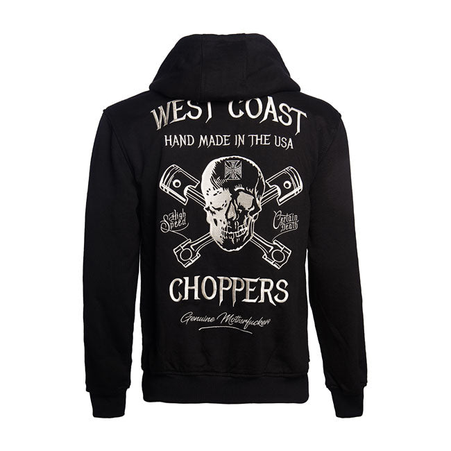 WCC High Speed zip hoodie black.