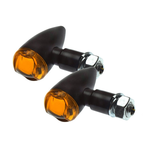 PB2 LED turn signals black, amber lens.