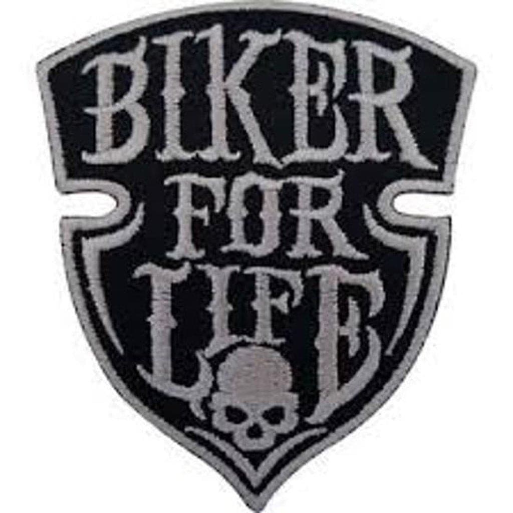 Biker For Life kangasmerkki