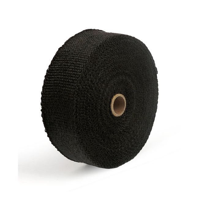 515967k.jpg Pakoputken lämpöeriste / Exhaust insulating wrap. 2" wide black - Image 1