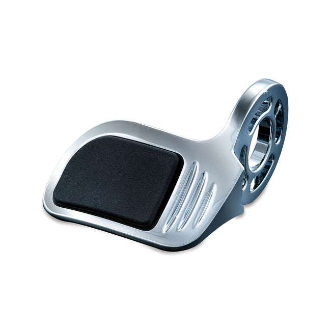 Kuryakyn, ISO contoured throttle boss. Right, chrome