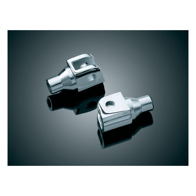 8082191m.jpg Kuryakyn footpeg adapters tapered chrome - Image 1