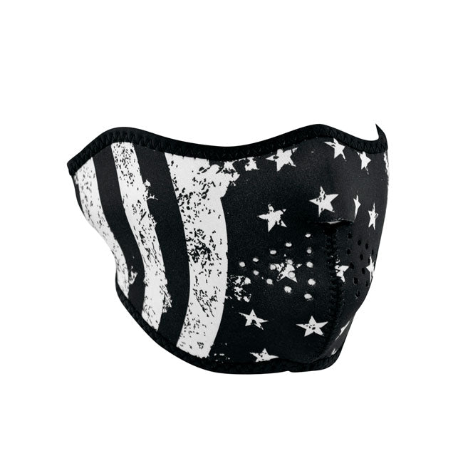 969933k.jpg ZANheadgear Half Mask neoprene white flag - Image 1