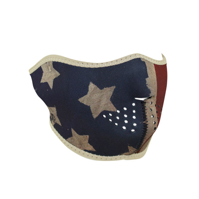 969938k.jpg ZANheadgear Half Mask neoprene patriot - Image 1