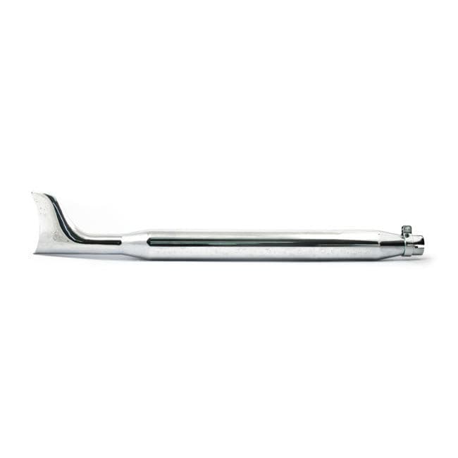 500946k Fishtail universal muffler 36" long chrome.