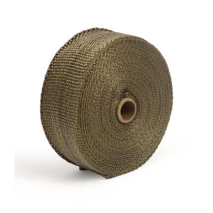 Exhaust insulating wrap. 2" wide. Copper.