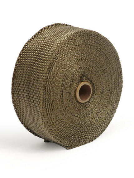 Exhaust insulating wrap. 2" wide. Copper.