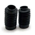 Emgo fork boots black, Triumph.