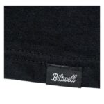Biltwell Script Grey T-shirt black.