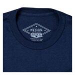 Biltwell Script T-shirt navy.