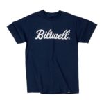 Biltwell Script T-shirt navy.