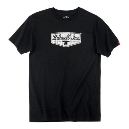 BILTWELL SHIELD T-SHIRT BLACK.