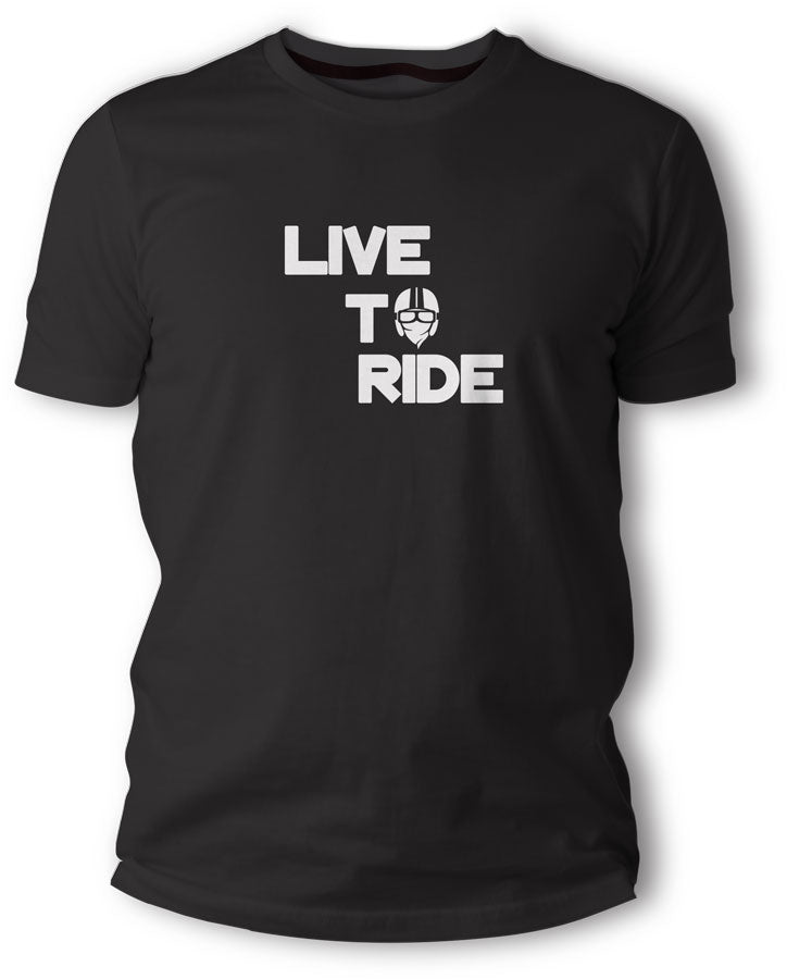 Customride_LivetoRide Customride Live To Ride T-paita - Image 1