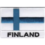 Suomi Finland kangasmerkki