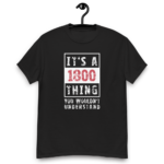 It's a 1800 Thing T-paita, musta