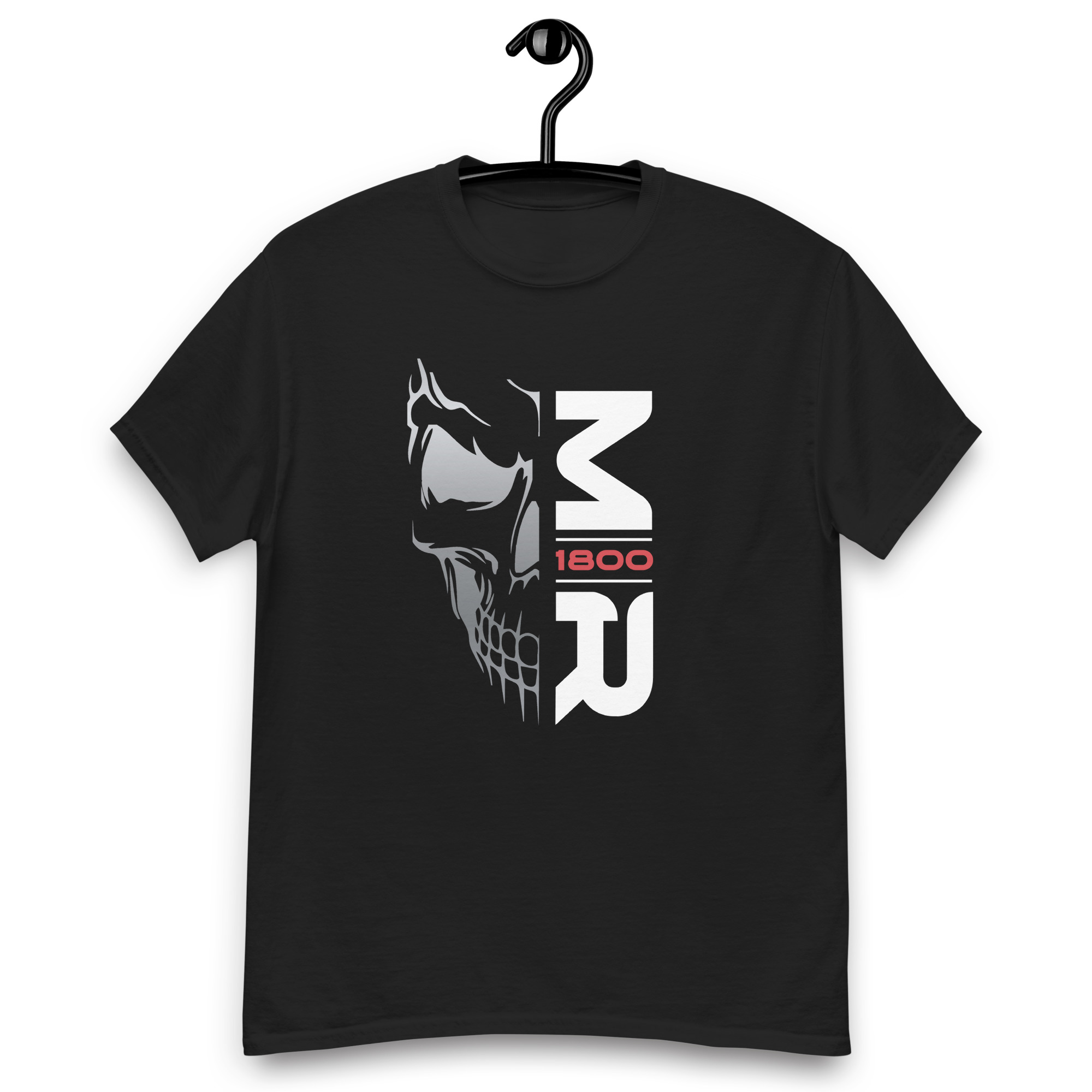 M1800 Skull2 T-paita M1800R Riders Skull2 T-paita, musta - Image 1